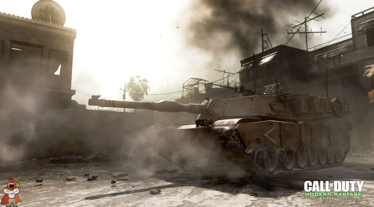 Epic Call of Duty Modern Warfare Tank Wallpaper